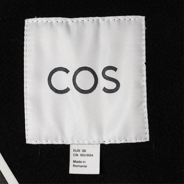 S*★様 COS コス オーバーサイズ トレンチコート ロングコート ブラック