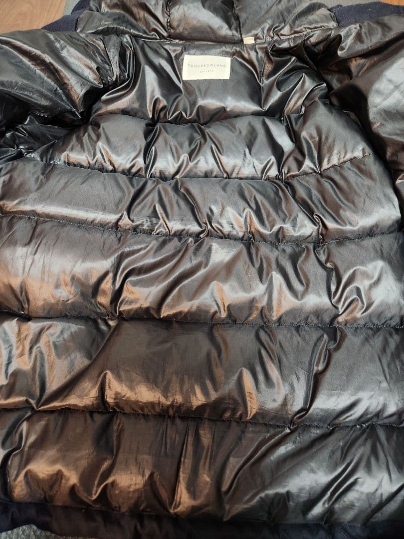 TOMORROWLAND フランネルウールダウンジャケット