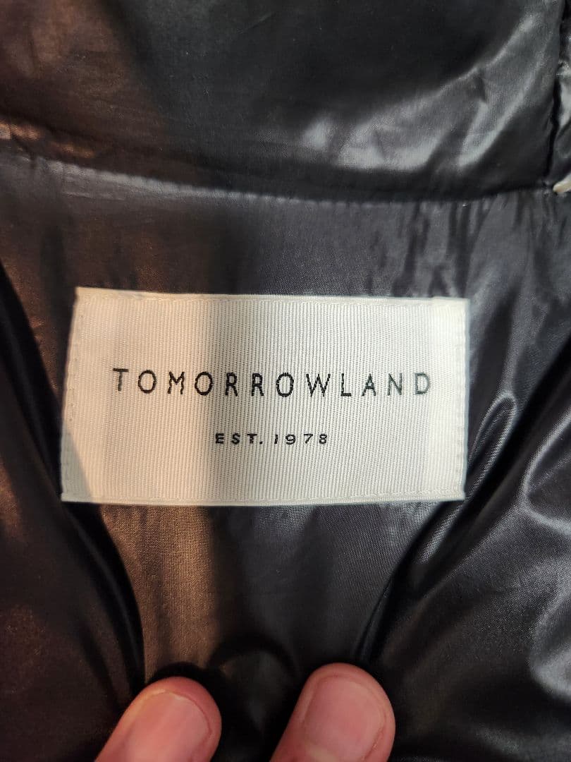 TOMORROWLAND フランネルウールダウンジャケット