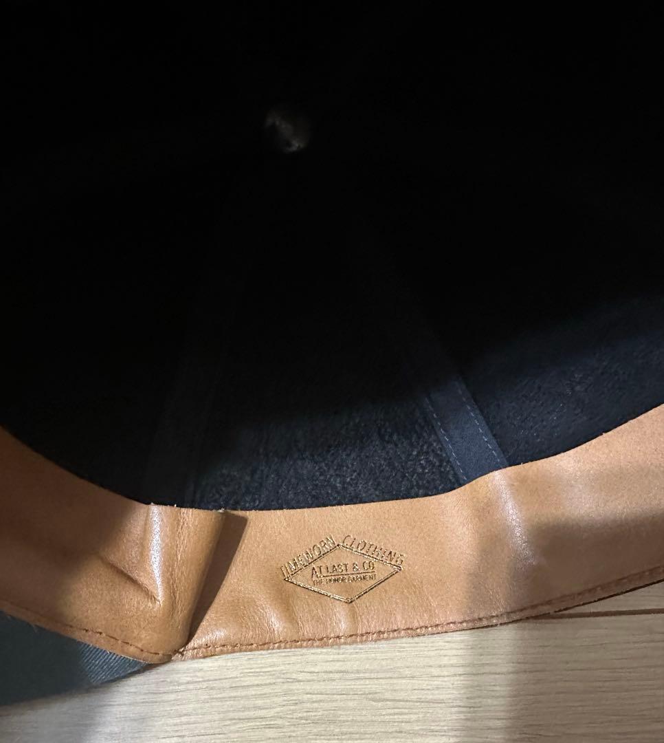 アットラスト ホースハイド レザーキャップ
