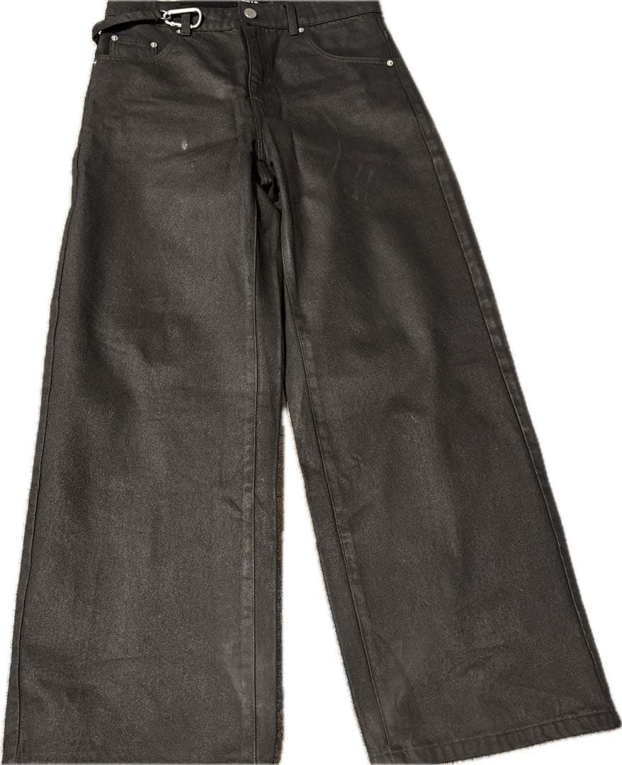 パンツ goar archive STRAPPED BAGGY OIL PANTS