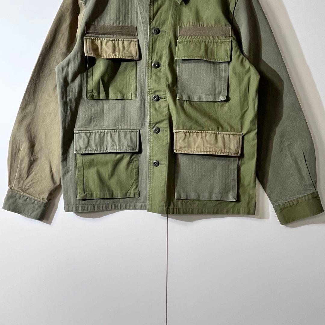 ジャケット・アウター 20AW UNIFORMEXPERIMENT FABRICMIX SHIRT 3