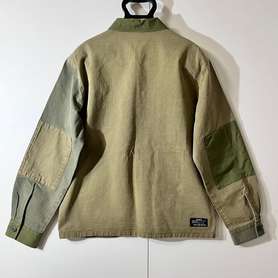 ジャケット・アウター 20AW UNIFORMEXPERIMENT FABRICMIX SHIRT 3