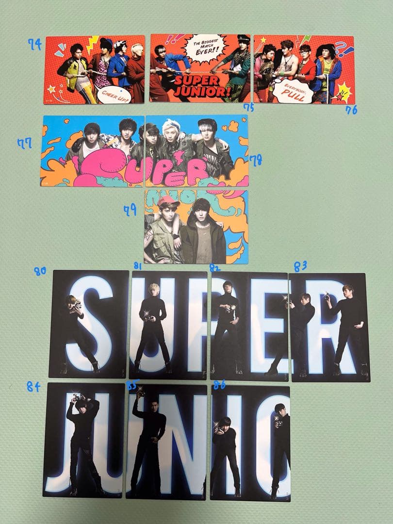 Super Junior トレーディングカードセット