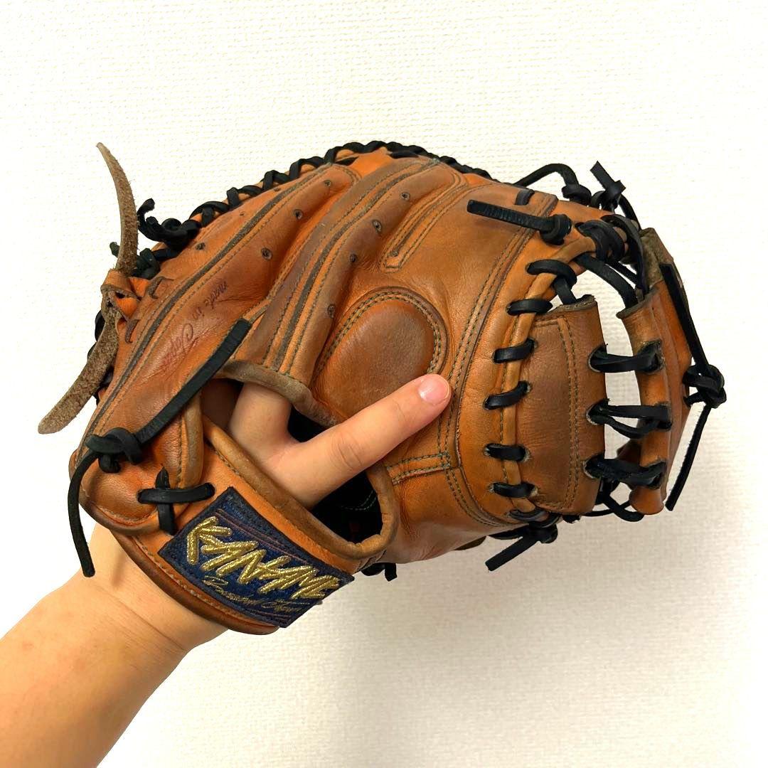 689 要 KANAME 型抜群 即戦力 軟式 キャッチャーミット