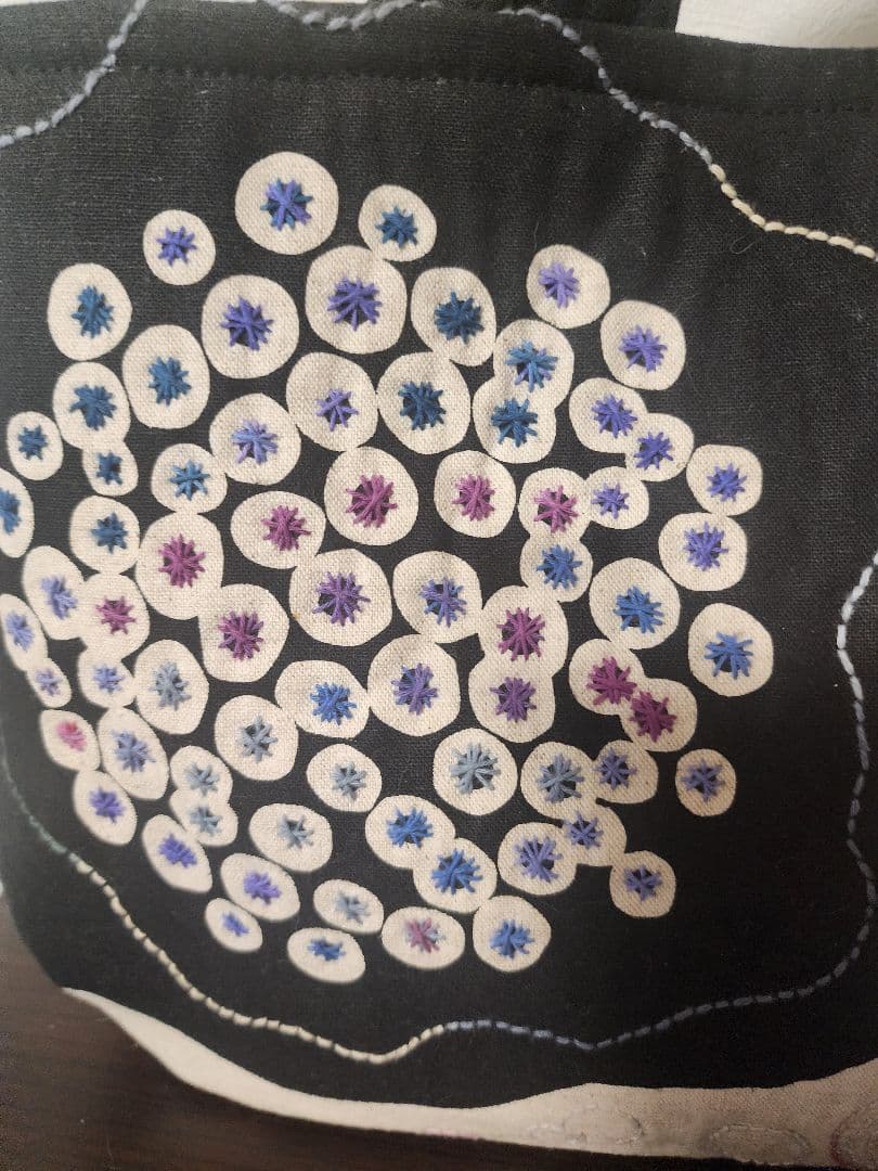 ★★★新作　エチノ生地に豪華な一点物のバッグ　個性的　センソユニコ慈雨等