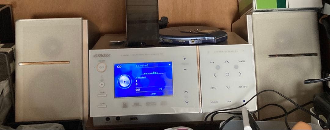 Victor コンポ　NX-TC5 CD/iPod/USB/MD/1seg/他