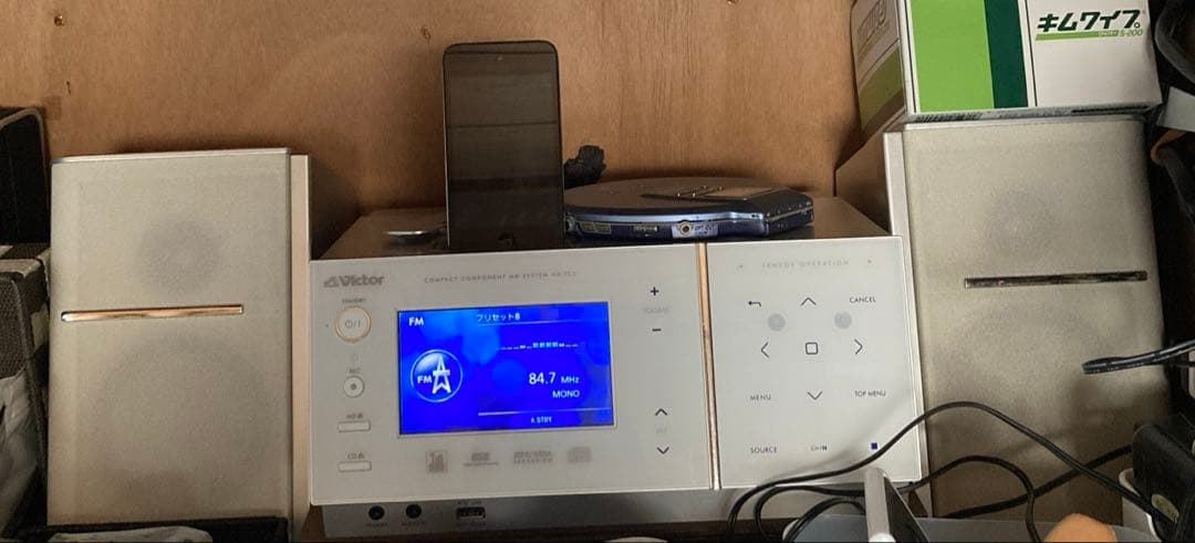 Victor コンポ　NX-TC5 CD/iPod/USB/MD/1seg/他