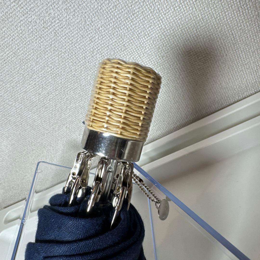 近澤レース　折りたたみ日傘　ネイビー✨