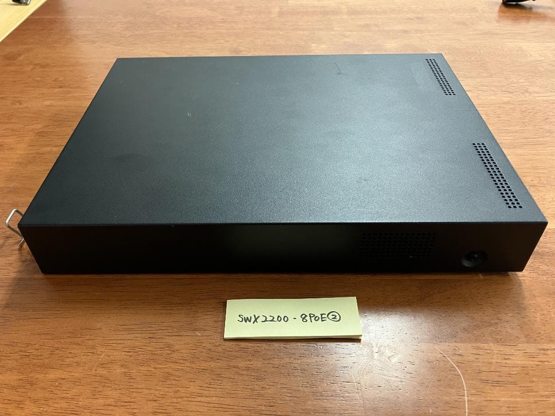 YAMAHA SWX-2200-8PoE PoE対応L2スイッチ②