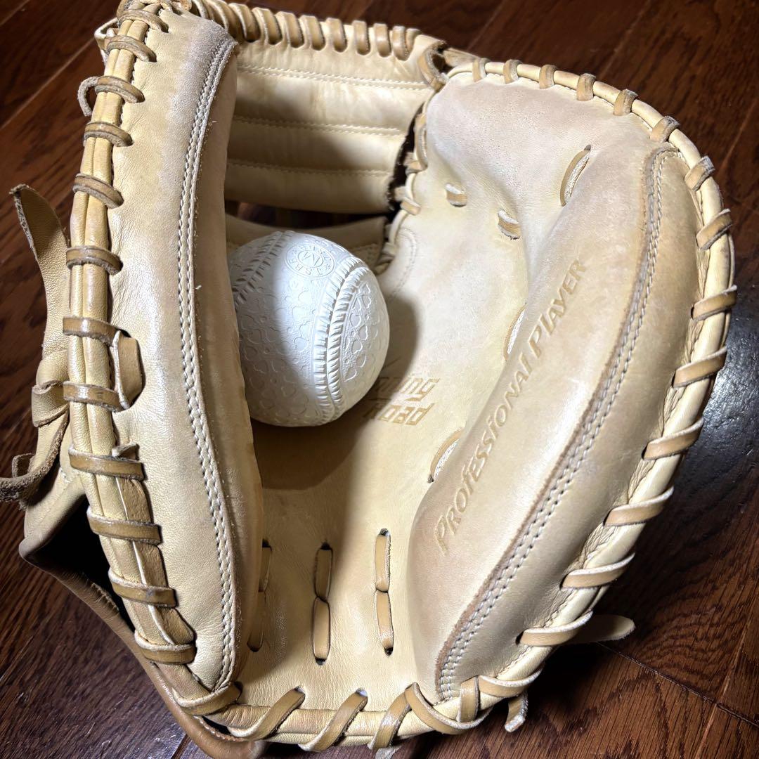 ZETT ゼット キャッチャーミット ウイニングロード パステルブラウン