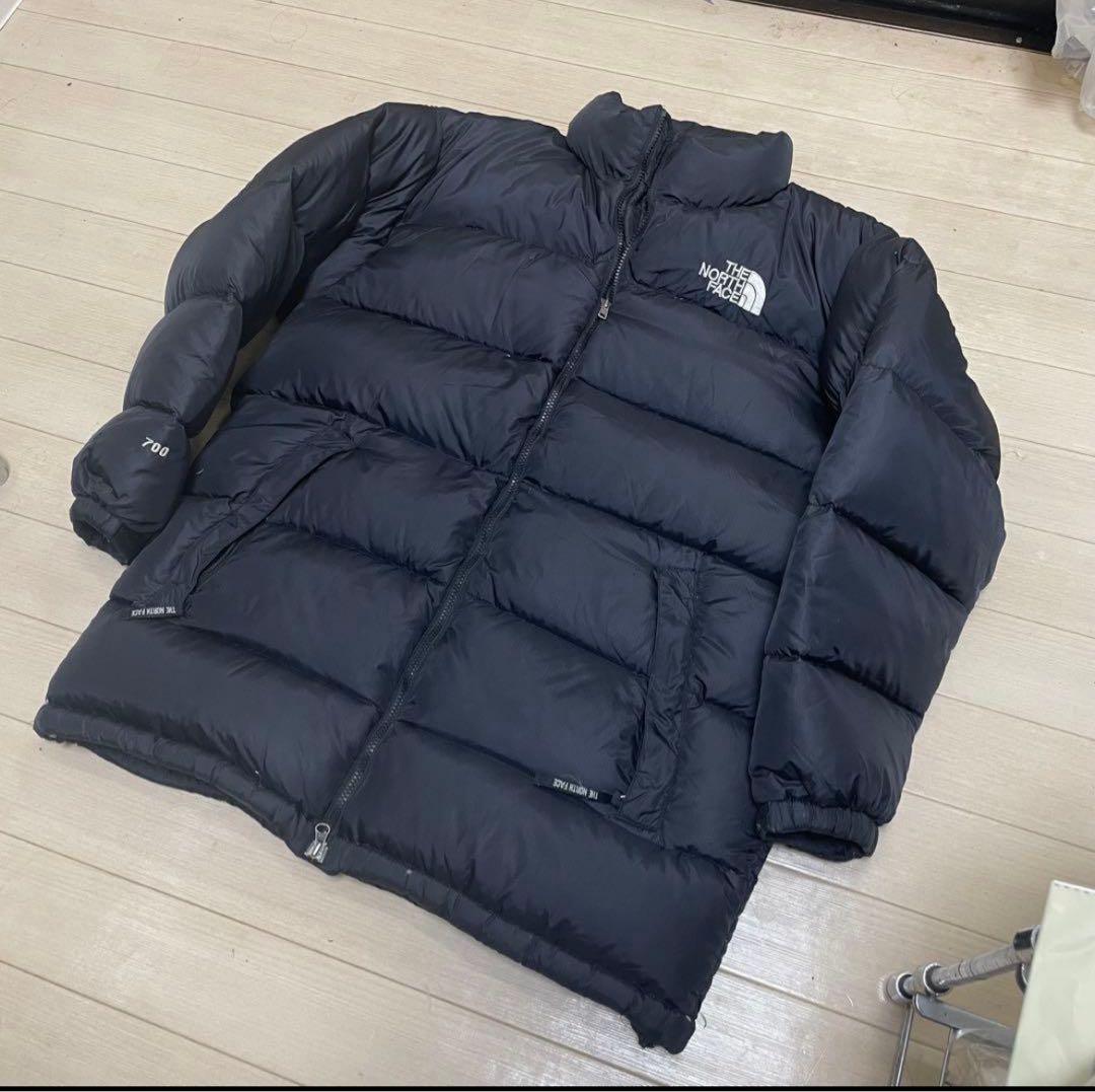 THE NORTH FACE 700フィルパワーのダウンコートブラック