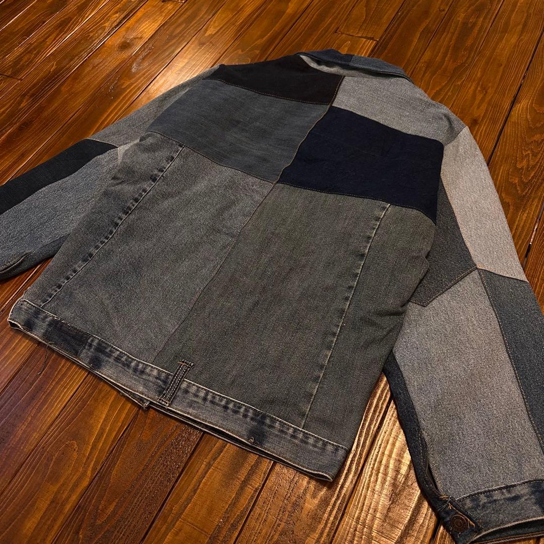 美品！！【carhartt カーハート】リメイク　再構築　デニムジャケット