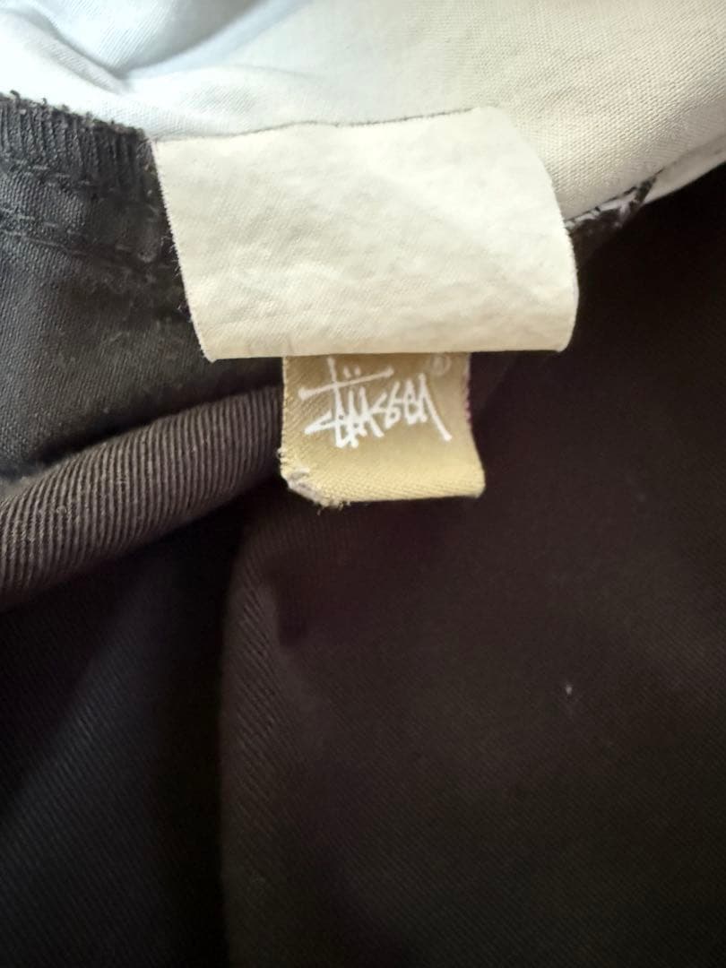 STUSSY黒パンツ　サイズ34 Lサイズ