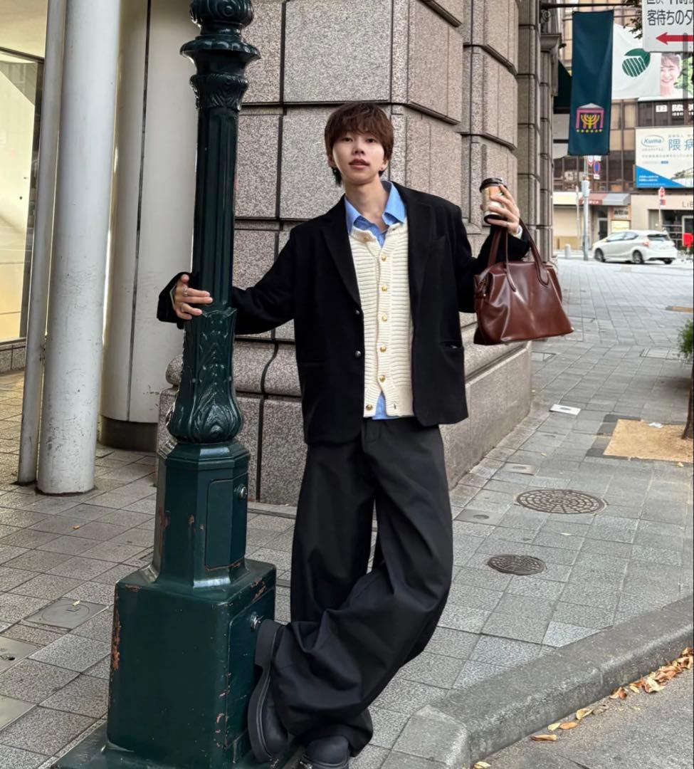 ウールテーラードジャケット