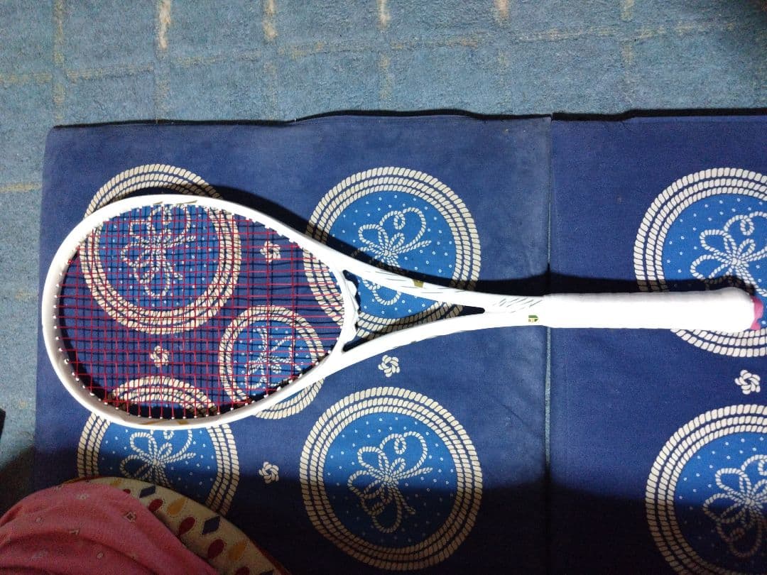 Mizuno 軟式テニスラケット ホワイト