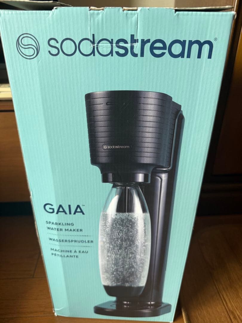 【新品未使用】sodastream GAIA 炭酸水メーカー