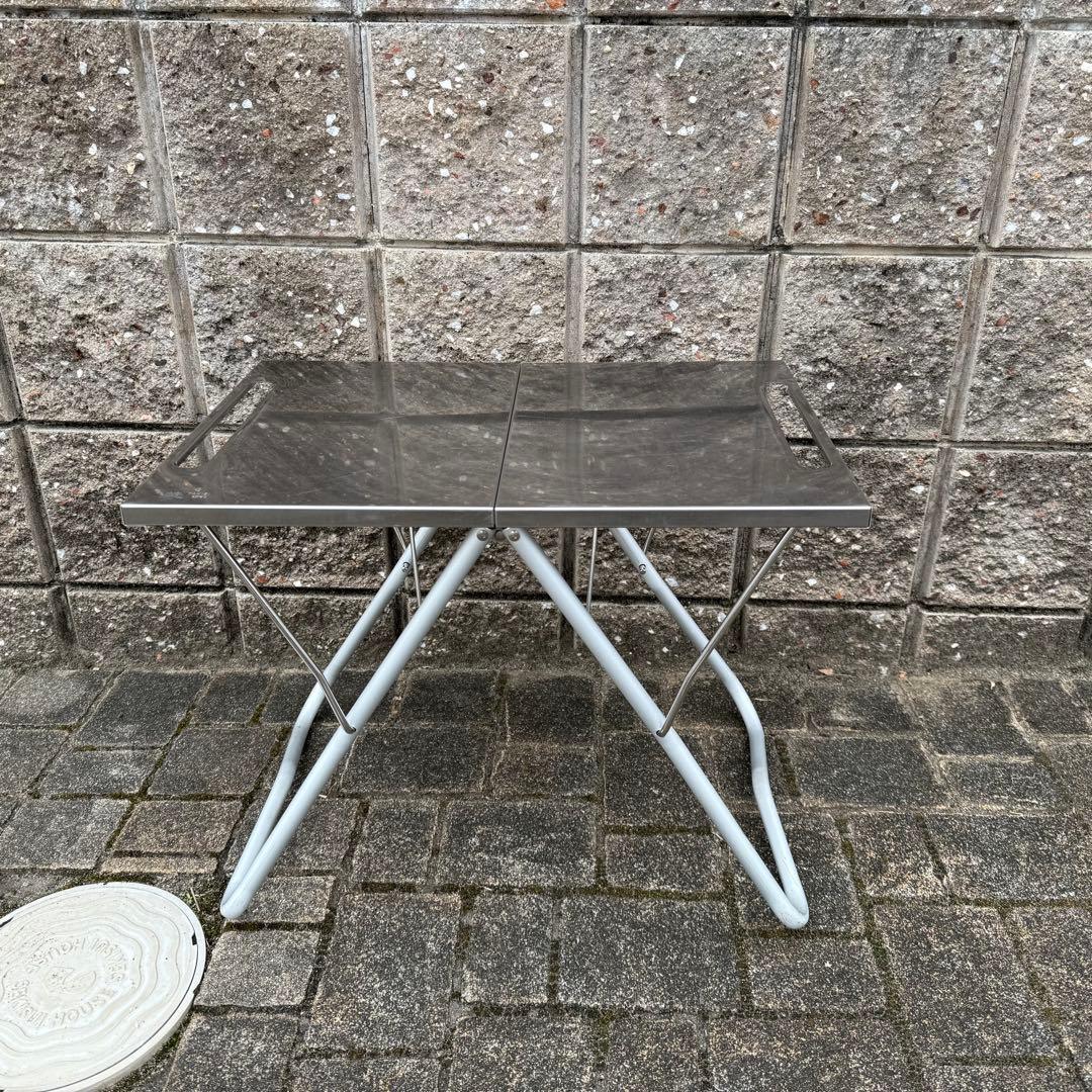 TAKIBI my テーブル ステンレストレー1ユニット付き