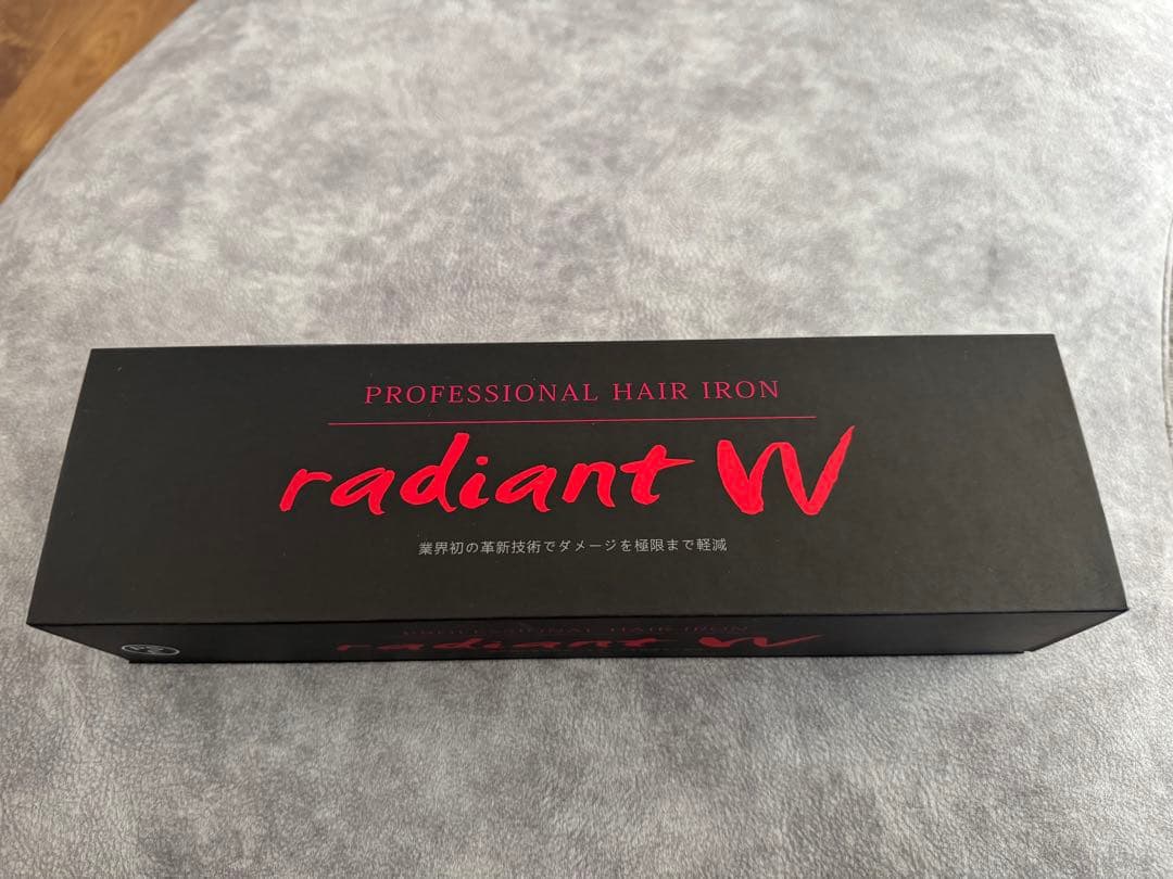 ⭐︎値下げ⭐︎radiant W プロフェッショナルヘアアイロン 18mm