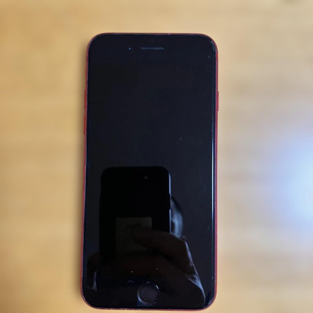 iPhone SE 2 64GB レッド 赤 SIMフリー純正バッテリー80％