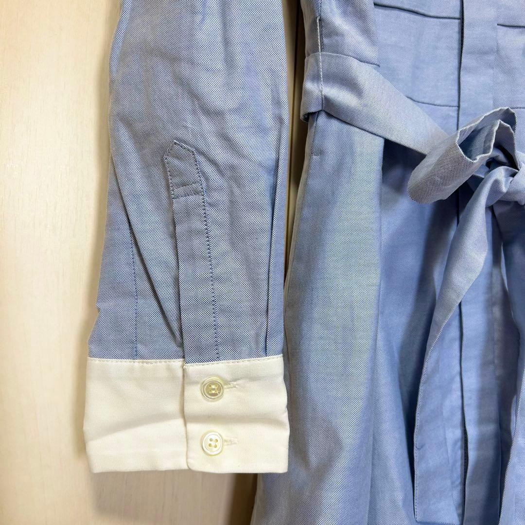 23SS タグ付き♡グレースコンチネンタル コットンシャンブレーワンピース 38