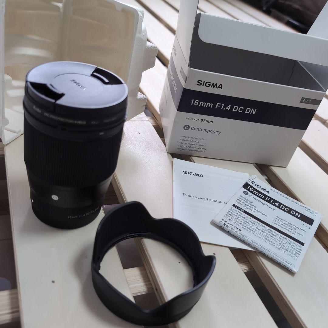 SIGMA 16mm F1.4 DC DN レンズ Eマウント