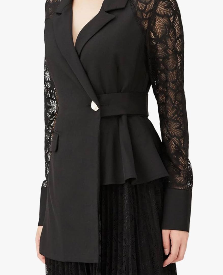 SNIDEL スィッチングレースドレス