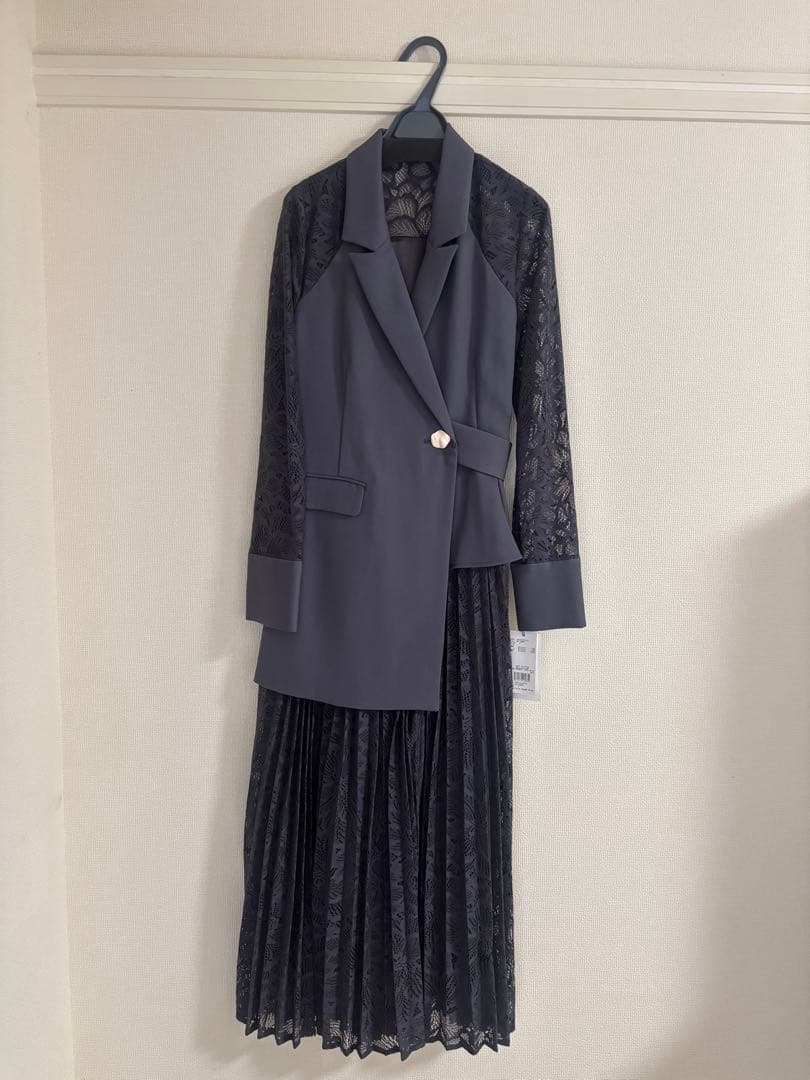 SNIDEL スィッチングレースドレス