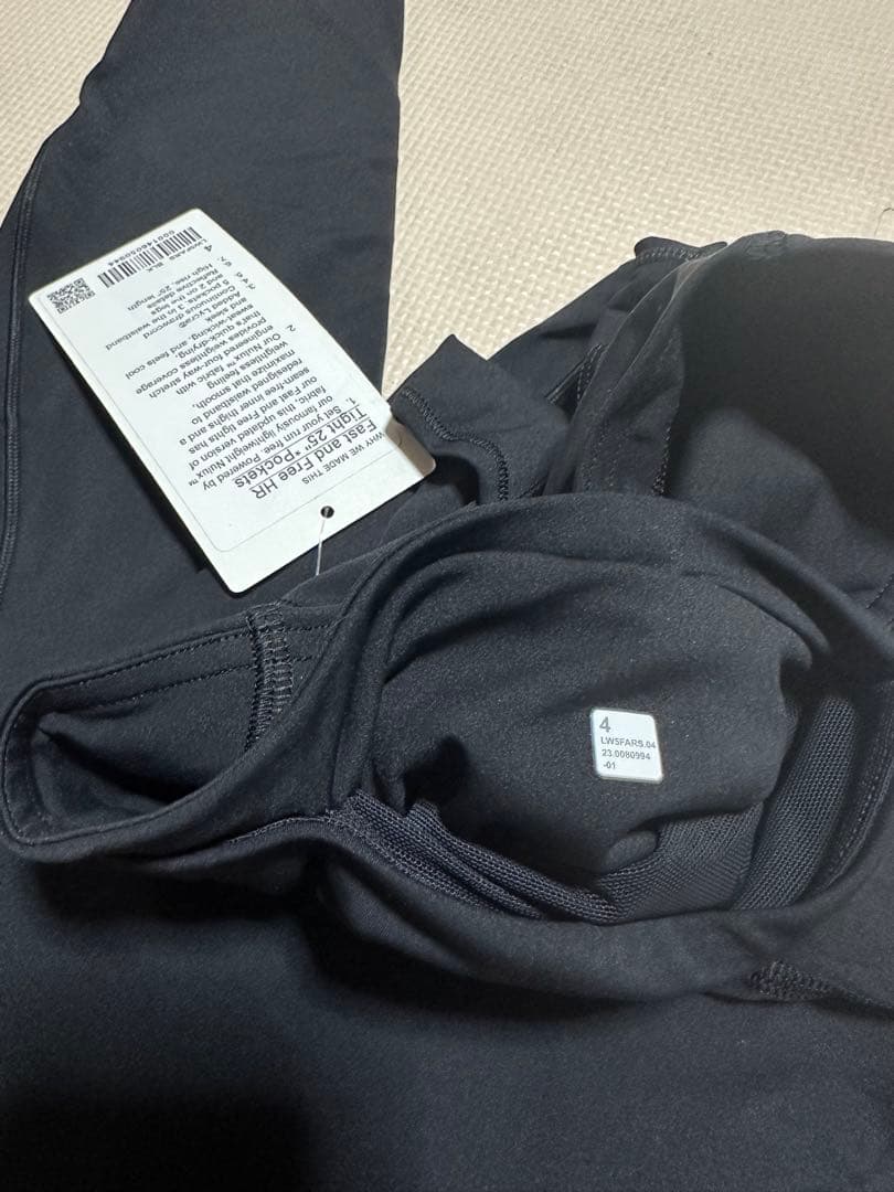Lululemon ブラック レギンス サイズ4