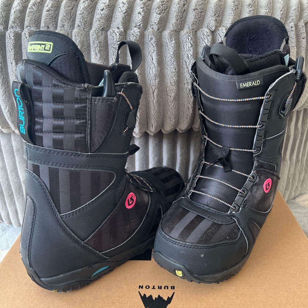 バートン　レディース　スノーボードブーツ24センチ　エメラルド