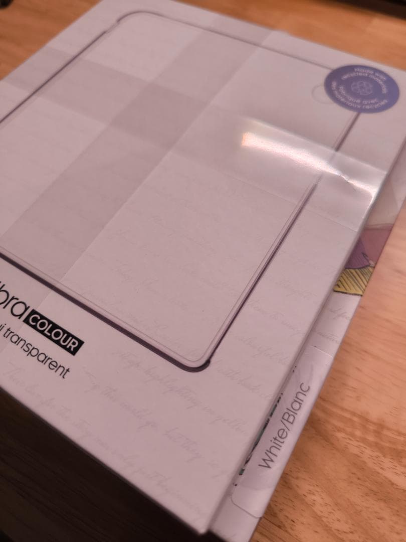 Kobo Libra Colour(ホワイト) クリアケースセット