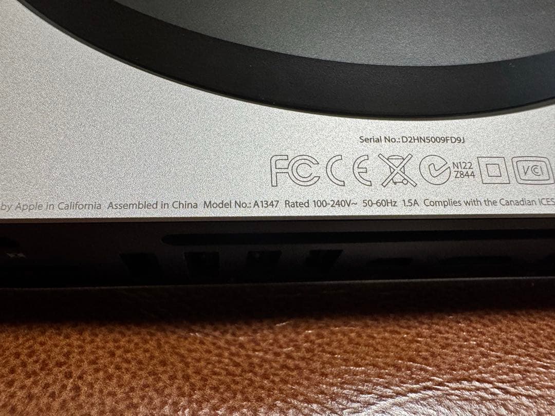 Macデスクトップ MacMini Late2012 CPUi7-2.6GHZ SSD256GB