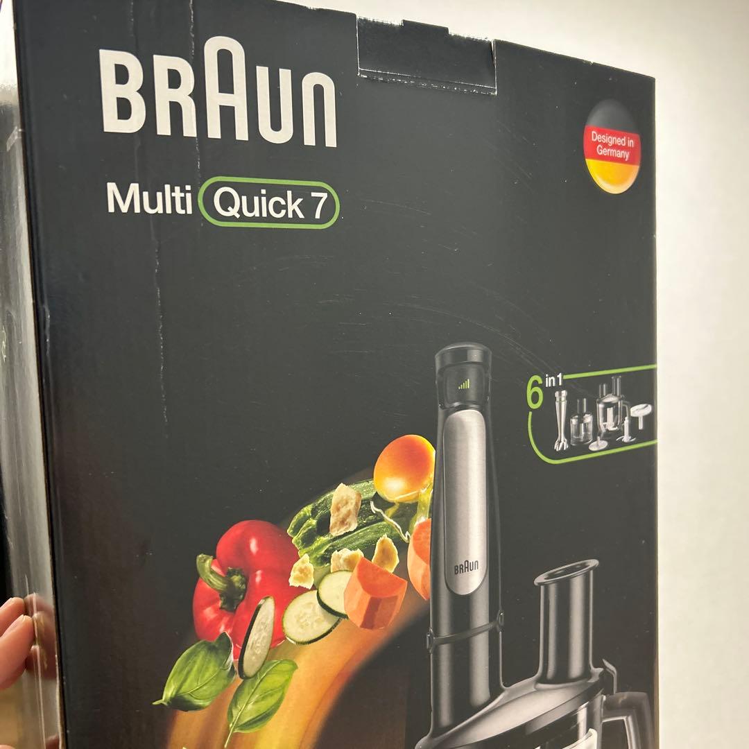 【新品未使用】ブラウン ハンドブレンダー MQ7080XG