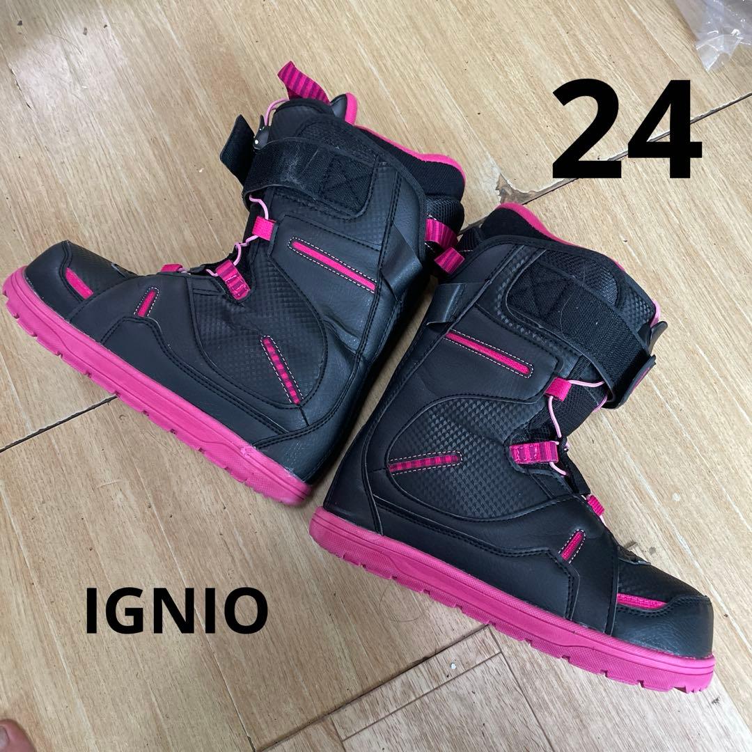 スノーボードブーツ　イグニオ　IGNIO　24㎝