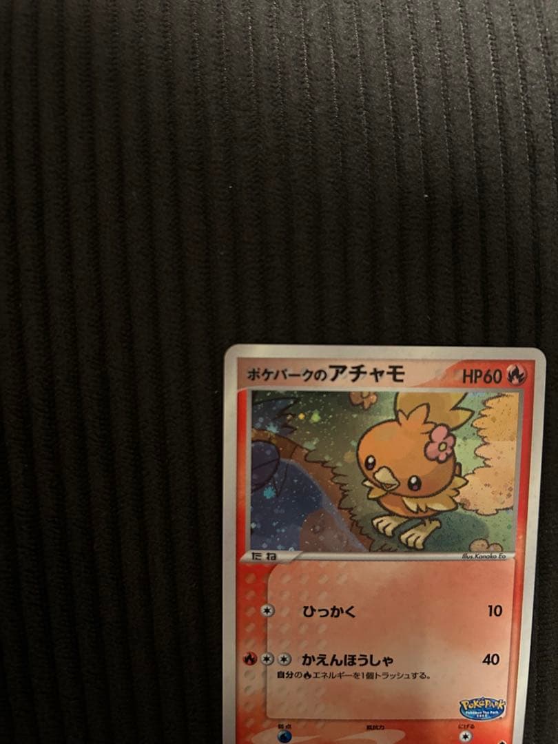 ポケパークのアチャモ ポケパークプレミアムファイル 002/009