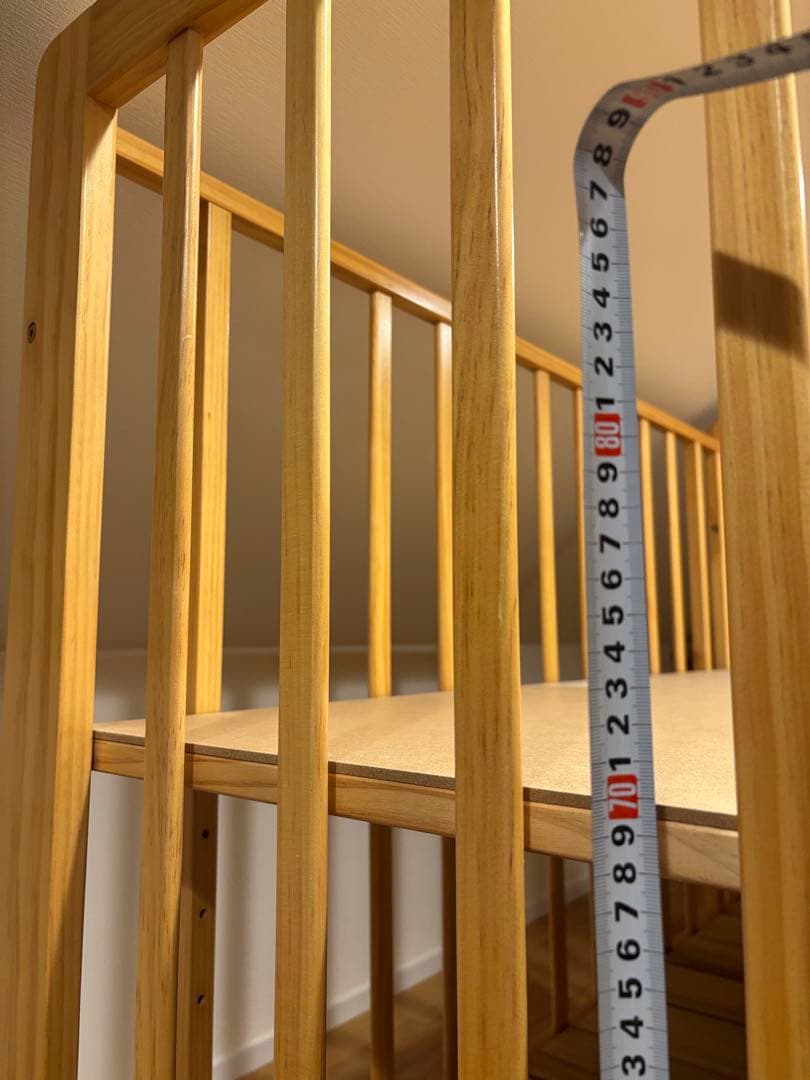 【ほぼ新品/実測済】カトージ ハイシート ベビーベッド 02399 欠品なし