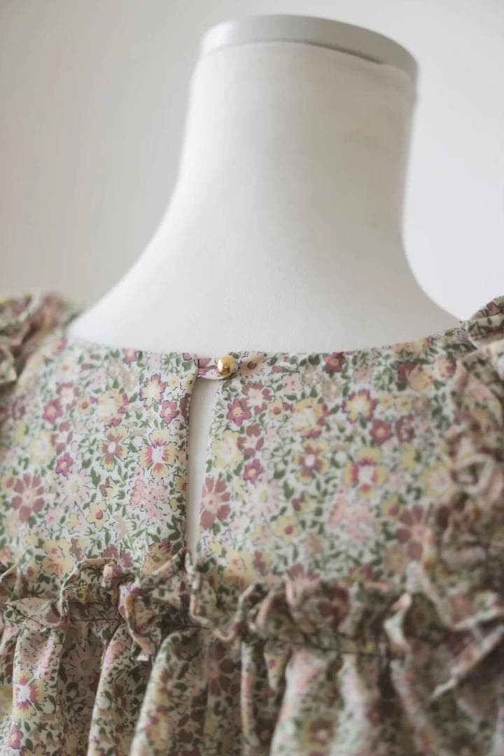 bitnabi ビンナビ完売 hyang リバティブラウス（ピンク）授乳服 新品