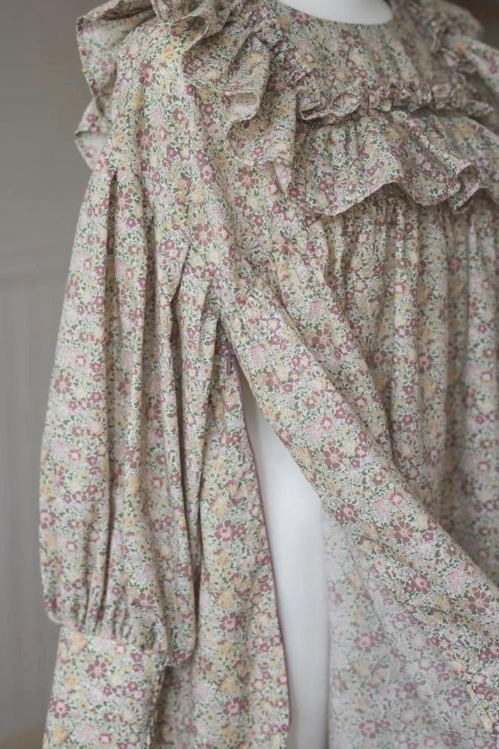 bitnabi ビンナビ完売 hyang リバティブラウス（ピンク）授乳服 新品