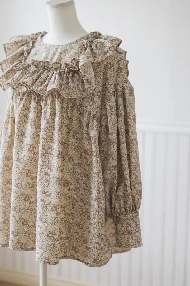 bitnabi ビンナビ完売 hyang リバティブラウス（ピンク）授乳服 新品