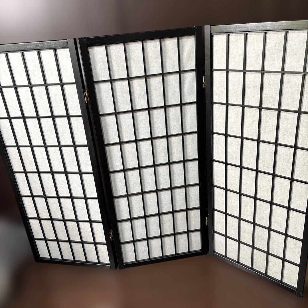 希少⭐︎和風 屏風 ついたて 間仕切り パーテーション 障子風 和風衝立