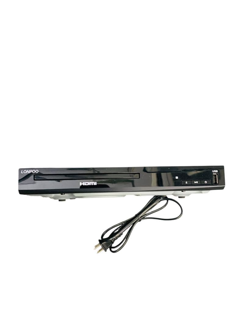 【開封済・未使用】LONPOO DVD ブルーレイ プレイヤー HD1080p