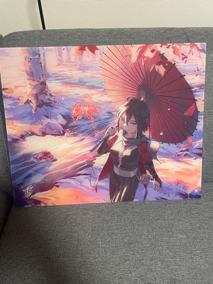 Yuki Aim KITSUNE PAD 2024ガラスマウスパッド