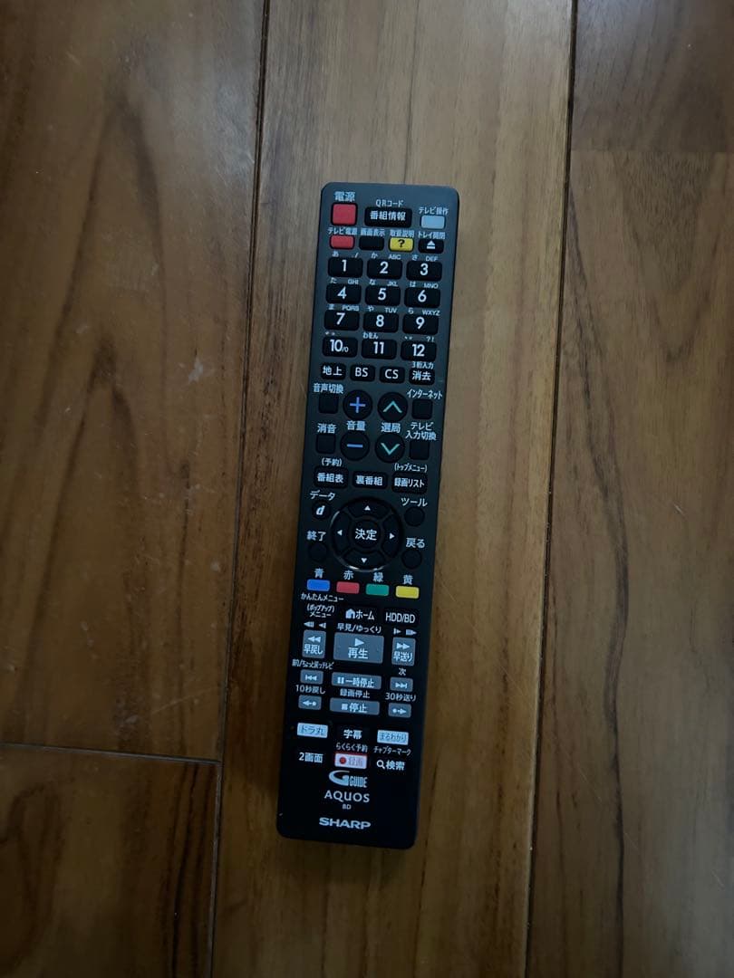 SHARPブルーレイディスク　　　　レコーダー　BD-NW510