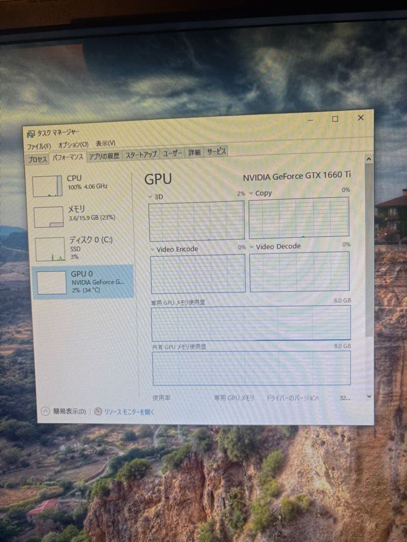 グラフィックボード・グラボ・ビデオカード NVIDIA Geforce GTX 1660ti 6GB