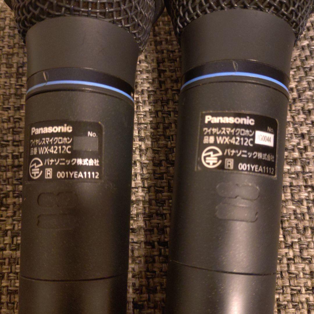 ワイヤレスマイク　Panasonic WX-4212C　2本セット