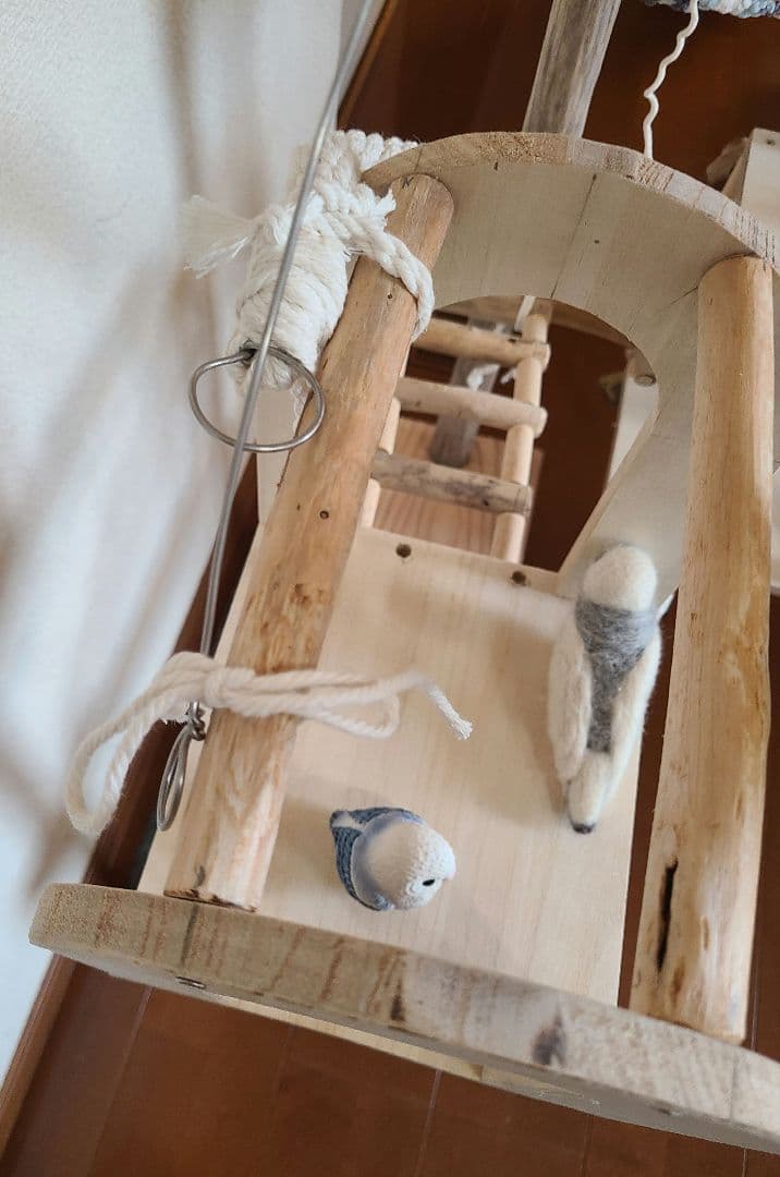 ② ukiオーダーページ　ハンドメイド　流木　アスレチック