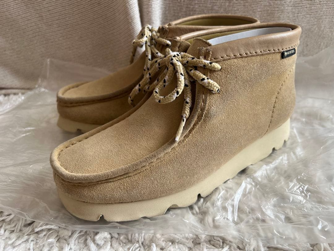 【クリーニング済】ワラビーブーツ ゴアテックス メープル 23cm