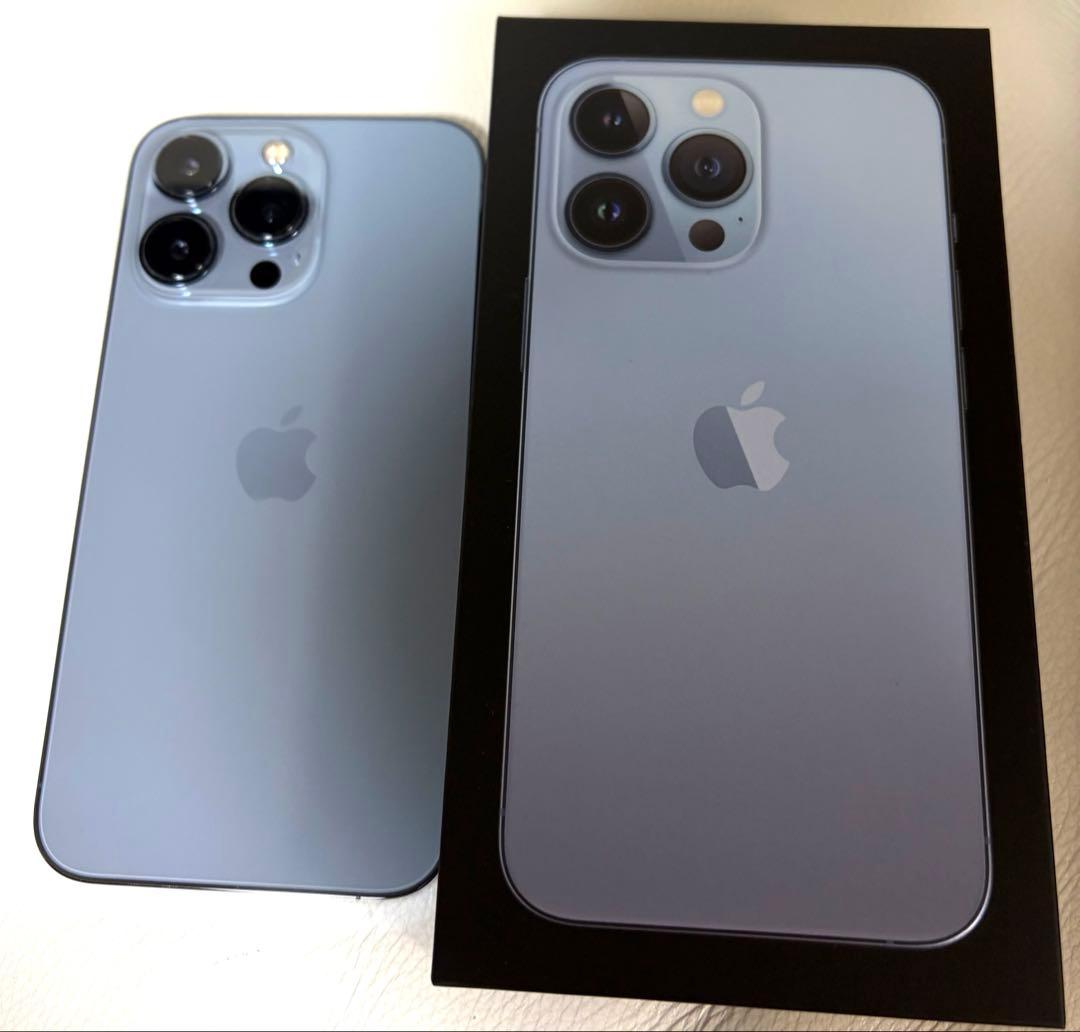 【美品】iPhone13pro 128GB シエラブルー　SIMフリー
