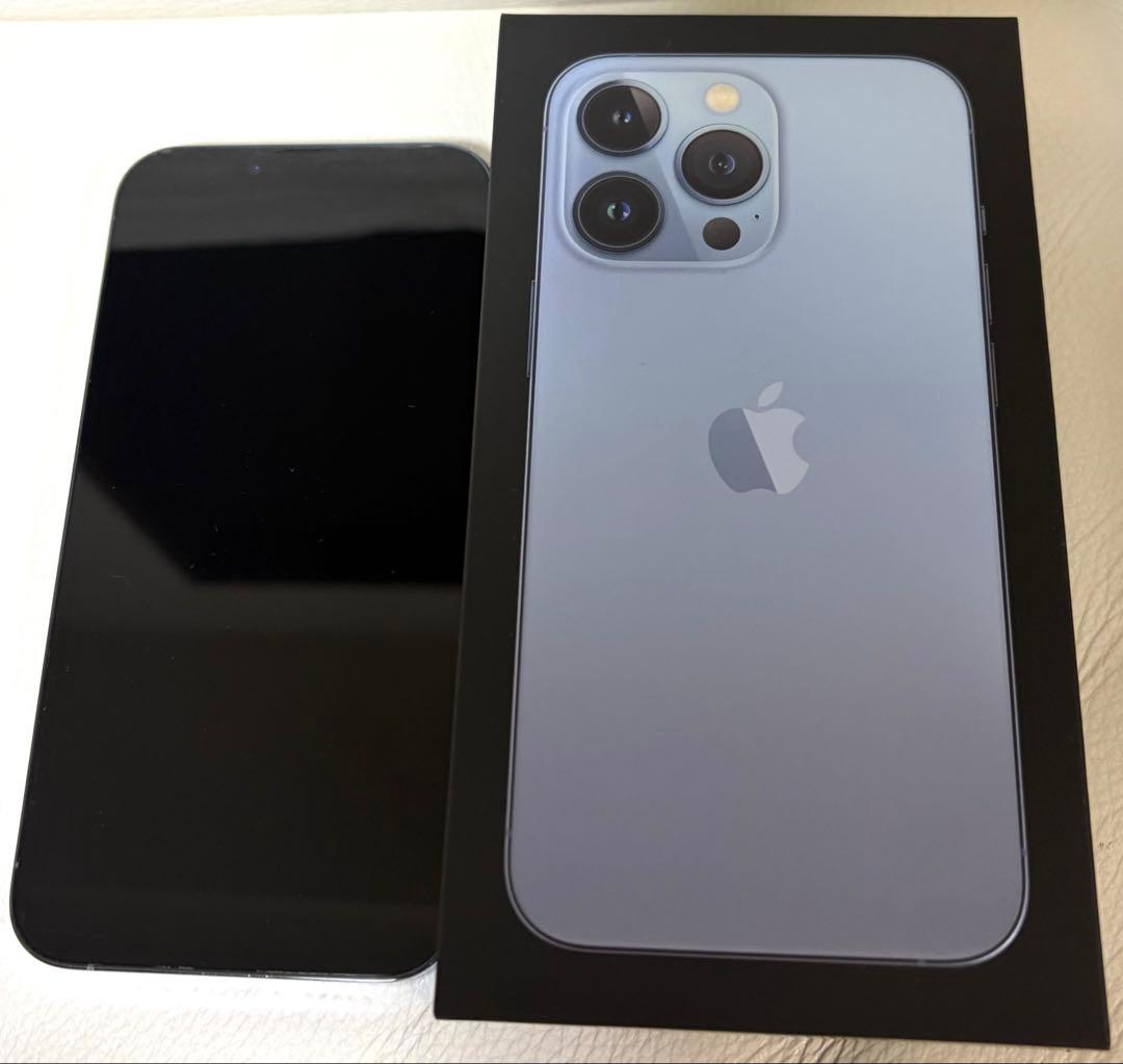 【美品】iPhone13pro 128GB シエラブルー　SIMフリー