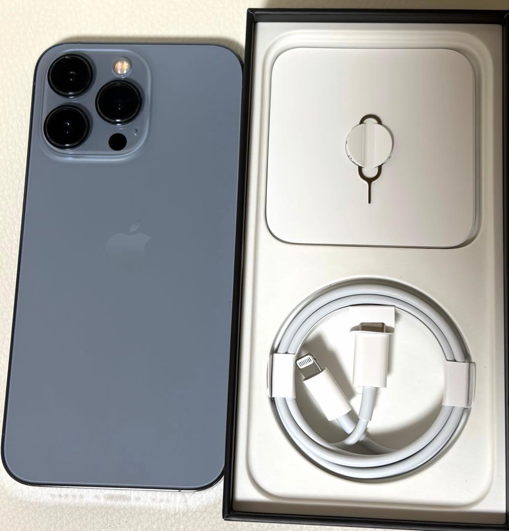 【美品】iPhone13pro 128GB シエラブルー　SIMフリー